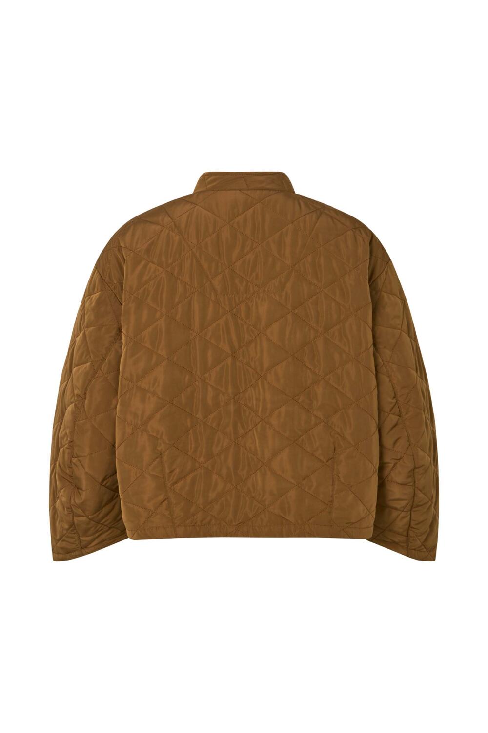 Rhea Tech quiltet jakke – Chestnut